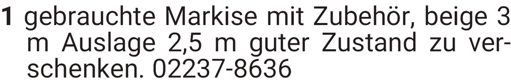 Vorschaubild der Anzeige, (Id: 1985447)
