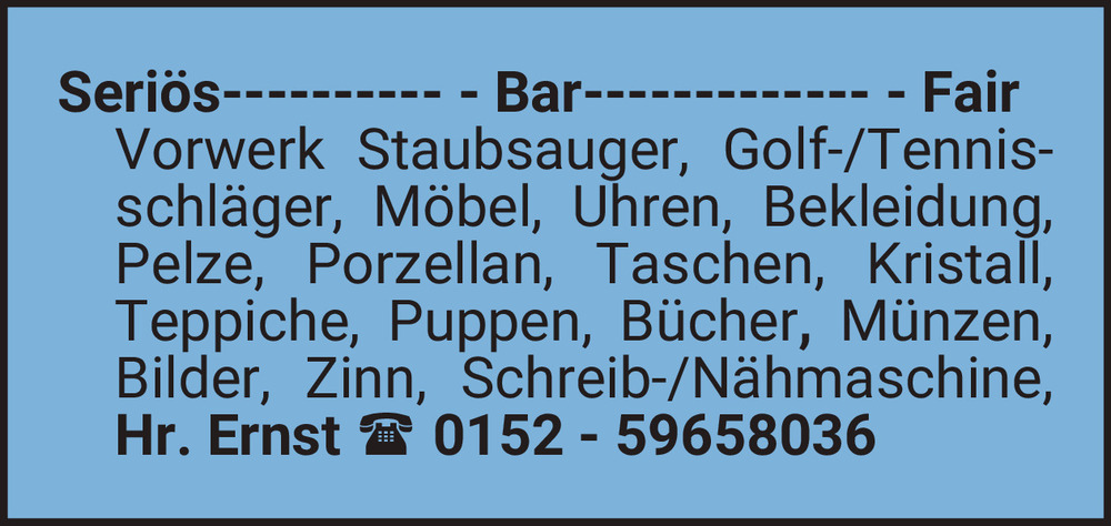 Vorschaubild der Anzeige, (Id: 1986662)