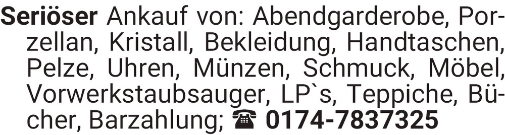 Vorschaubild der Anzeige, (Id: 1987652)