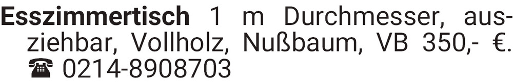 Vorschaubild der Anzeige, (Id: 1990211)