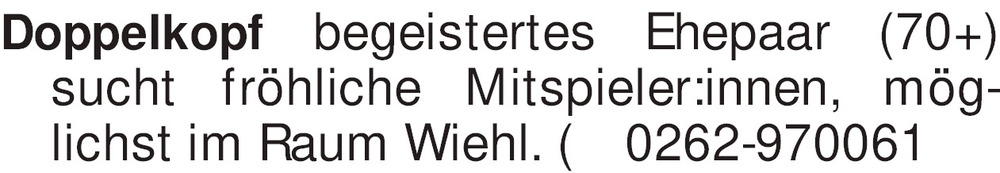 Vorschaubild der Anzeige, (Id: 1990239)