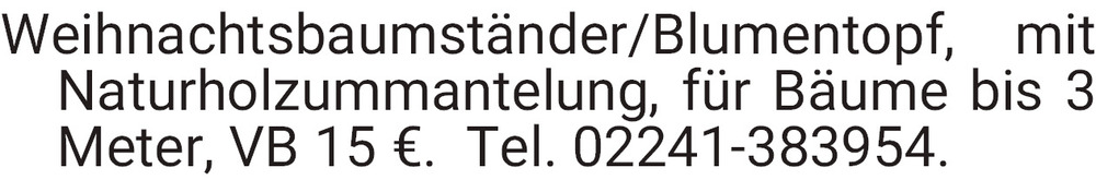 Vorschaubild der Anzeige, (Id: 2001401)