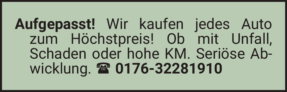 Vorschaubild der Anzeige, (Id: 1996469)