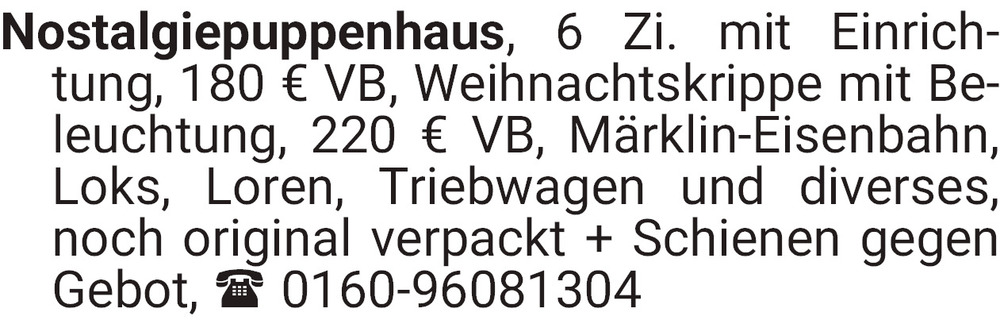 Vorschaubild der Anzeige, (Id: 1997539)