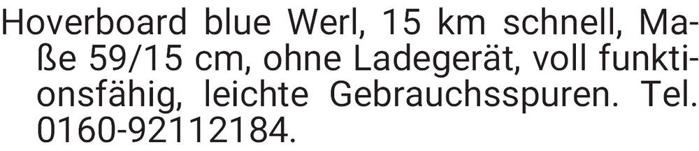 Vorschaubild der Anzeige, (Id: 2001409)