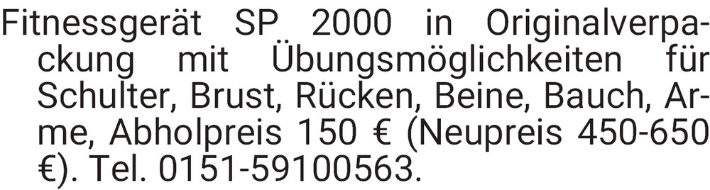 Vorschaubild der Anzeige, (Id: 2001410)