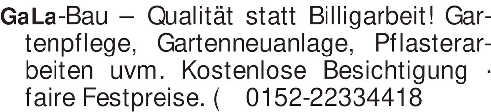 Vorschaubild der Anzeige, (Id: 1999424)