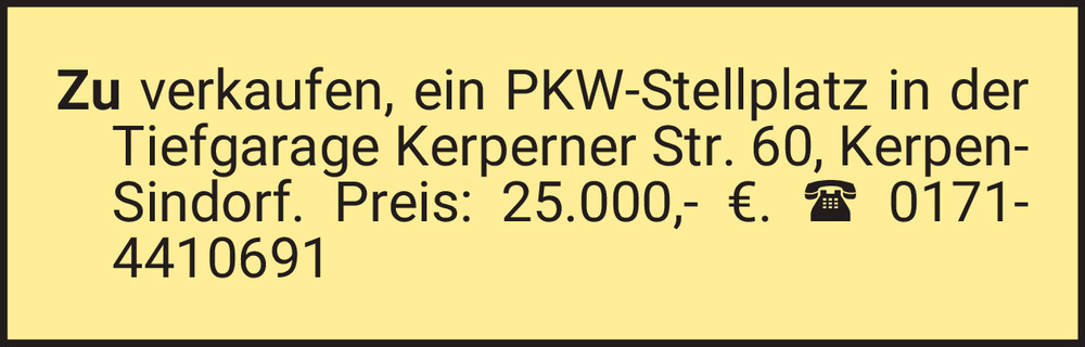 Vorschaubild der Anzeige, (Id: 2001424)