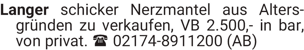 Vorschaubild der Anzeige, (Id: 2001432)