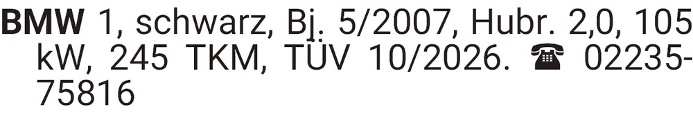 Vorschaubild der Anzeige, (Id: 2001445)