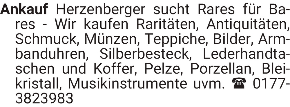 Vorschaubild der Anzeige, (Id: 2003676)