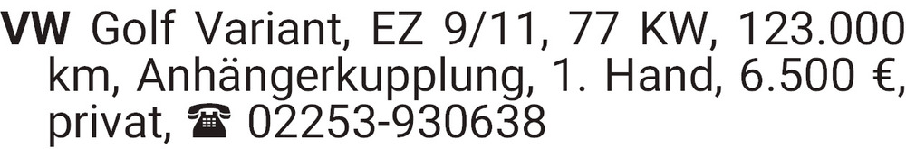 Vorschaubild der Anzeige, (Id: 2003678)