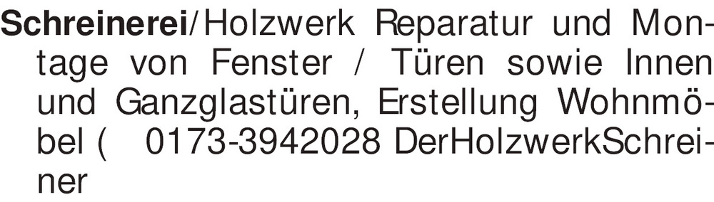 Vorschaubild der Anzeige, (Id: 2005307)