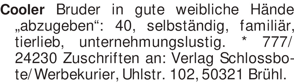 Vorschaubild der Anzeige, (Id: 2005308)