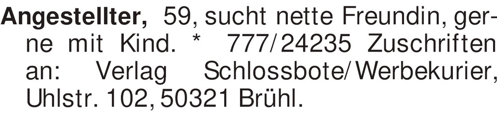 Vorschaubild der Anzeige, (Id: 2005343)