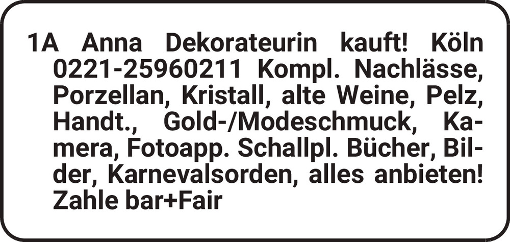 Vorschaubild der Anzeige, (Id: 2010701)