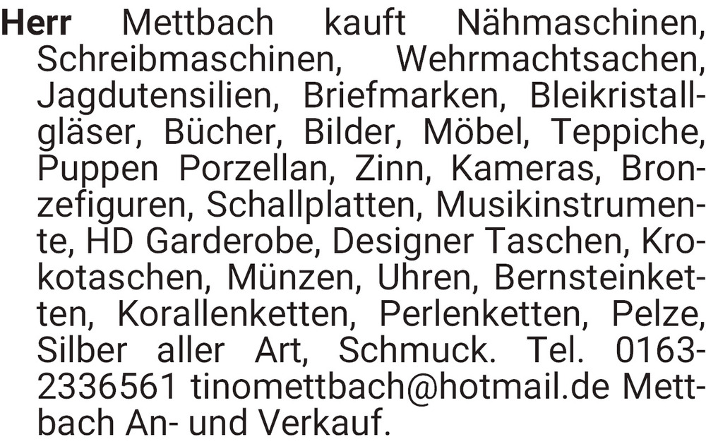 Vorschaubild der Anzeige, (Id: 2017439)