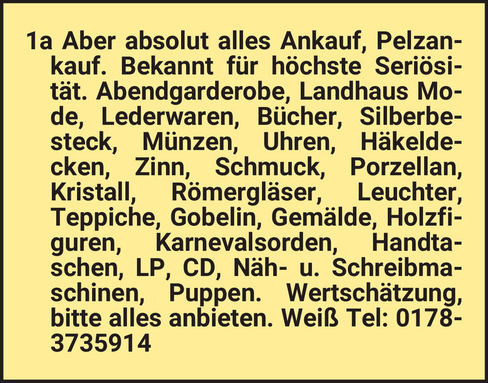 Vorschaubild der Anzeige, (Id: 2016666)