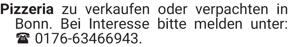 Vorschaubild der Anzeige, (Id: 2019116)