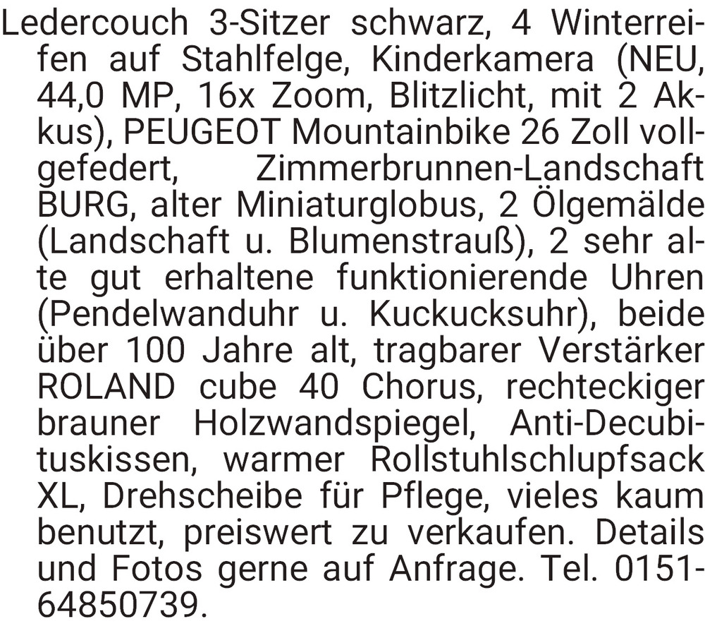 Vorschaubild der Anzeige, (Id: 2024199)