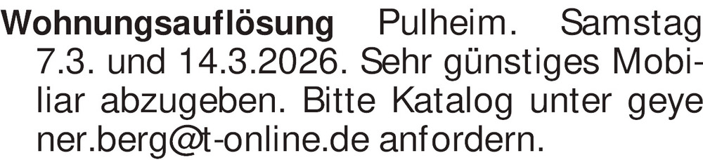 Vorschaubild der Anzeige, (Id: 2019132)