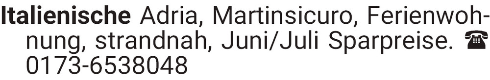 Vorschaubild der Anzeige, (Id: 2020301)