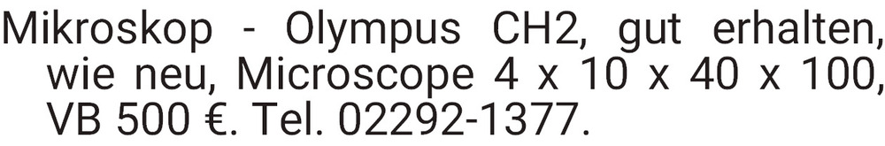 Vorschaubild der Anzeige, (Id: 2024236)