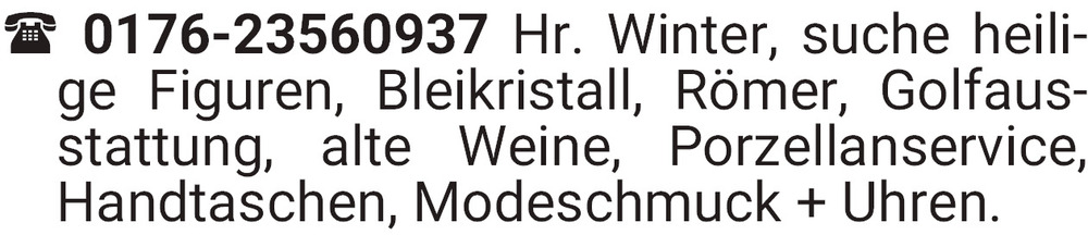 Vorschaubild der Anzeige, (Id: 2023167)