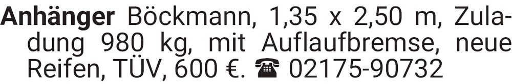 Vorschaubild der Anzeige, (Id: 2024253)