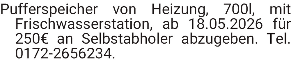 Vorschaubild der Anzeige, (Id: 2043390)