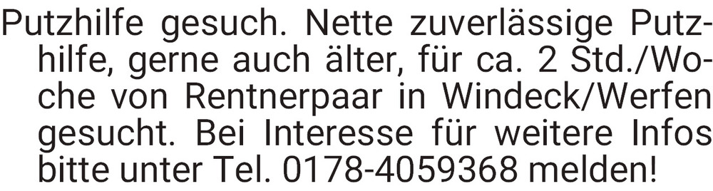 Vorschaubild der Anzeige, (Id: 2034282)