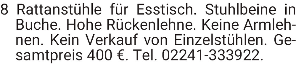 Vorschaubild der Anzeige, (Id: 2034285)