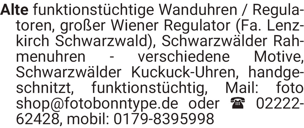 Vorschaubild der Anzeige, (Id: 2028045)