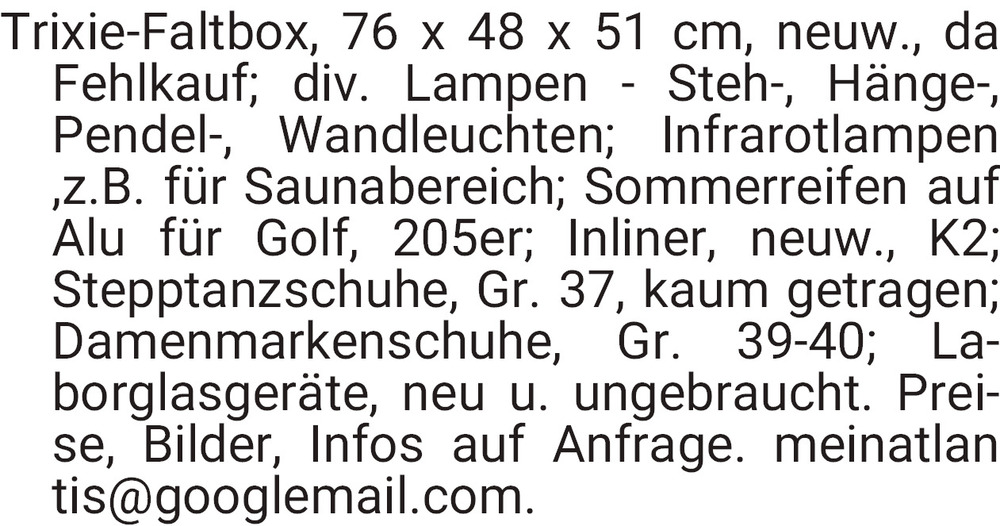 Vorschaubild der Anzeige, (Id: 2034294)