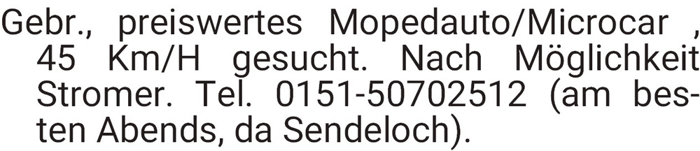 Vorschaubild der Anzeige, (Id: 2034298)