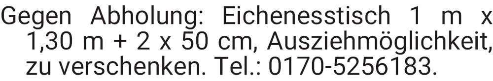 Vorschaubild der Anzeige, (Id: 2034300)