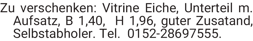 Vorschaubild der Anzeige, (Id: 2034306)