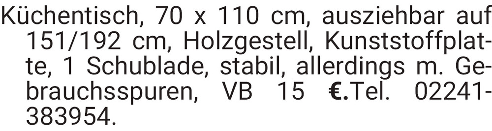 Vorschaubild der Anzeige, (Id: 2034309)