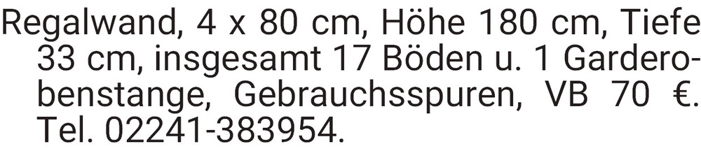 Vorschaubild der Anzeige, (Id: 2034321)