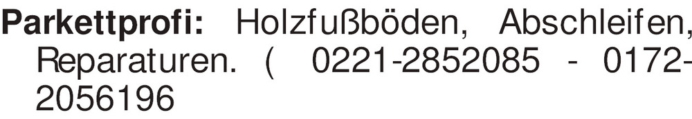 Vorschaubild der Anzeige, (Id: 2034348)