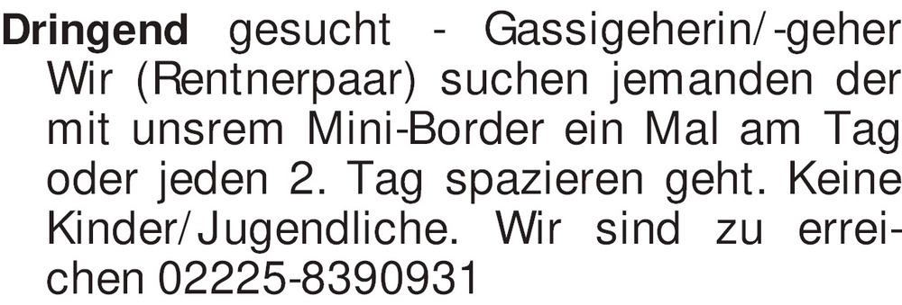 Vorschaubild der Anzeige, (Id: 2036870)