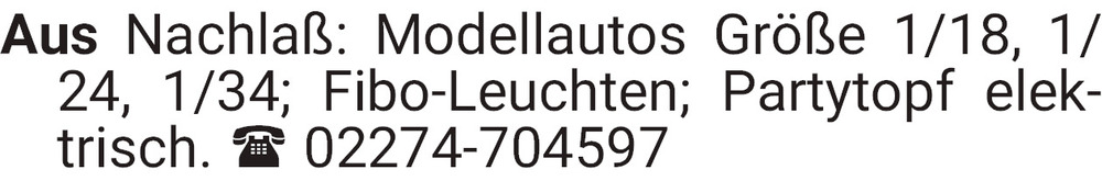 Vorschaubild der Anzeige, (Id: 2036873)