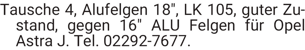 Vorschaubild der Anzeige, (Id: 2043431)