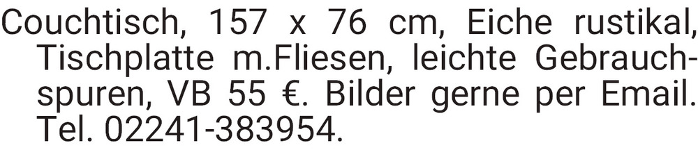 Vorschaubild der Anzeige, (Id: 2043442)