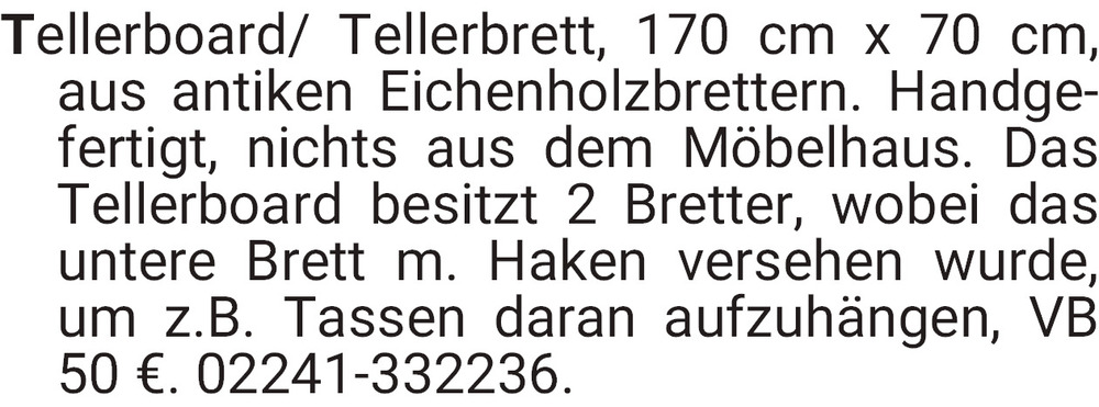 Vorschaubild der Anzeige, (Id: 2043448)