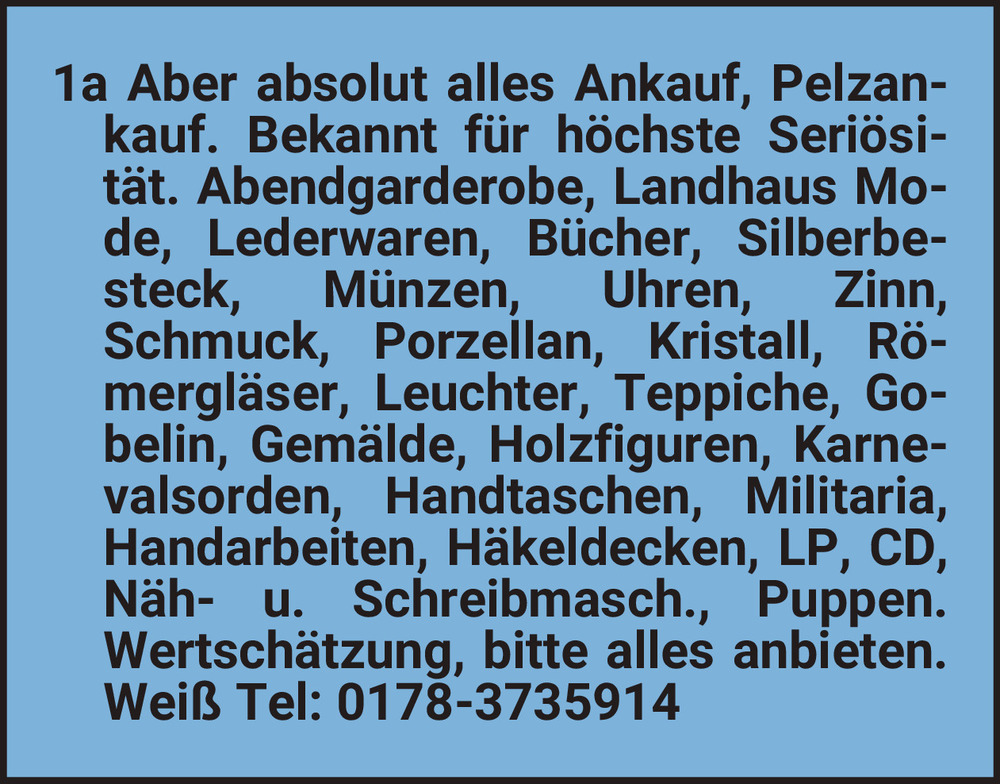 Vorschaubild der Anzeige, (Id: 2039855)