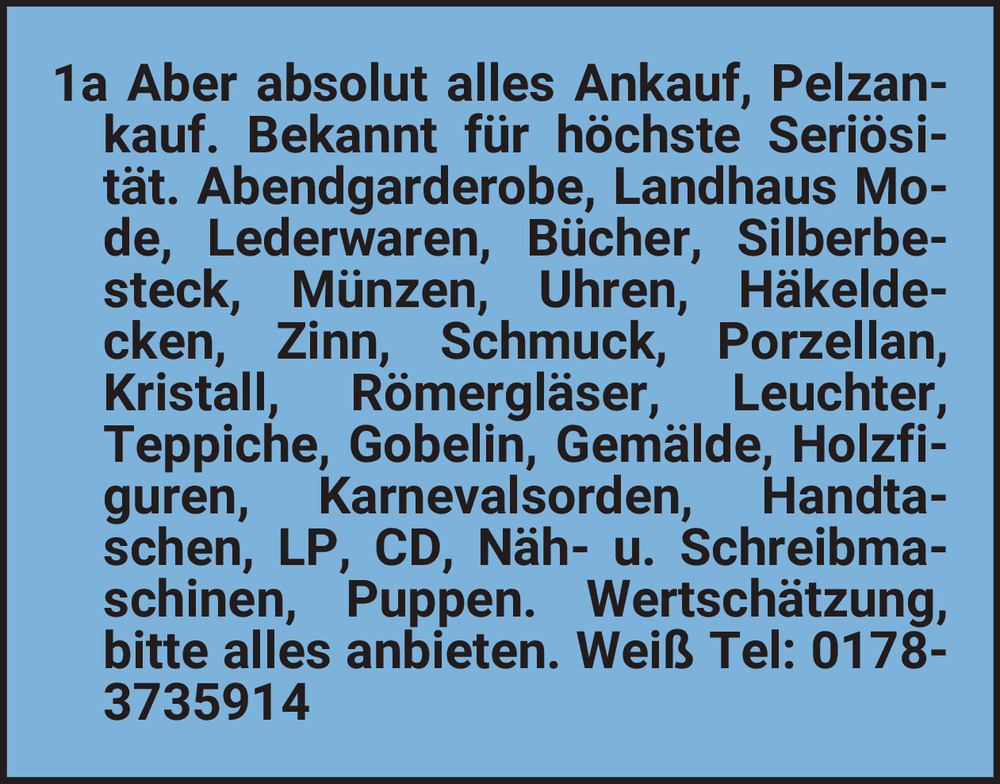 Vorschaubild der Anzeige, (Id: 2039856)