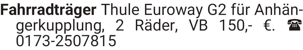 Vorschaubild der Anzeige, (Id: 2039868)