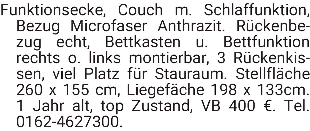 Vorschaubild der Anzeige, (Id: 2054909)