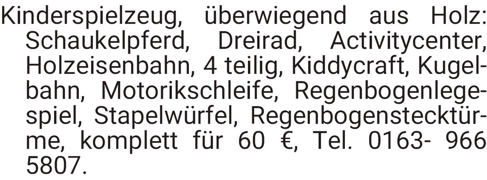 Vorschaubild der Anzeige, (Id: 2054911)